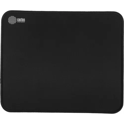 Коврик для мыши Cactus Black черный 300x250x3мм (CS-MPC-D01M)