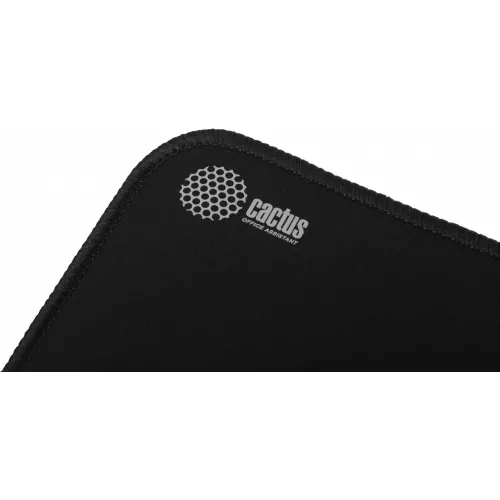Коврик для мыши Cactus Black черный 300x250x3мм (CS-MPC-D01M)