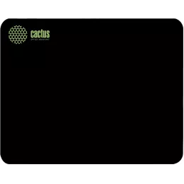 Коврик для мыши Cactus Black черный 220x180x2мм (CS-MPC-P01XS)