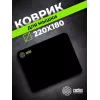 Коврик для мыши Cactus Black черный 220x180x2мм (CS-MPC-P01XS)
