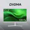 Монитор Digma 21.5" Progress 22A502F белый VA LED 5ms 16:9 HDMI M/M матовая 250cd 178гр/178гр 1920x1080 100Hz G-Sync FreeSync VGA DP FHD 2.07кг