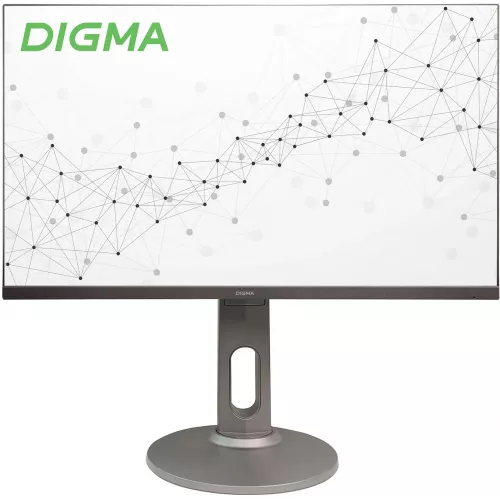 Монитор Digma 27" Progress 27P705Q черный IPS LED 5ms 16:9 HDMI M/M матовая HAS 300cd 178гр/178гр 2560x1440 75Hz FreeSync DP 2K USB 5.6кг