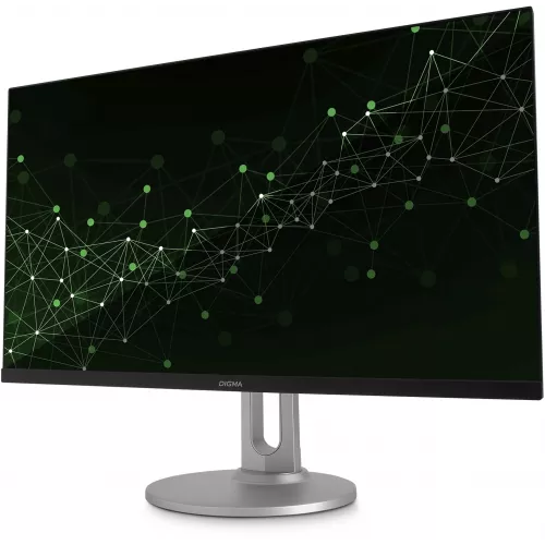 Монитор Digma 27" Progress 27P705Q черный IPS LED 5ms 16:9 HDMI M/M матовая HAS 300cd 178гр/178гр 2560x1440 75Hz FreeSync DP 2K USB 5.6кг