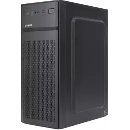 Корпус Digma DCC-MD301 черный без БП ATX 1x80mm 4x120mm 1xUSB2.0 1xUSB3.0 audio