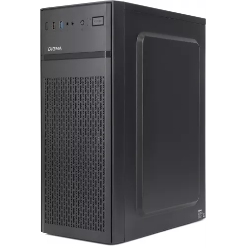 Корпус Digma DCC-MD301 черный без БП ATX 1x80mm 4x120mm 1xUSB2.0 1xUSB3.0 audio