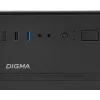 Корпус Digma DCC-MD301 черный без БП ATX 1x80mm 4x120mm 1xUSB2.0 1xUSB3.0 audio