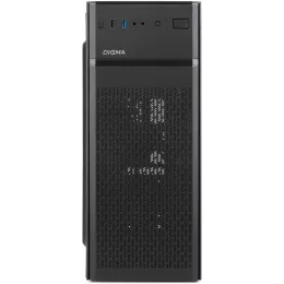 Корпус Digma DCC-MD301 черный без БП ATX 1x80mm 4x120mm 1xUSB2.0 1xUSB3.0 audio