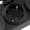 Сетевой фильтр Buro 400MDP-5-B 5м (4 розетки) черный (коробка)