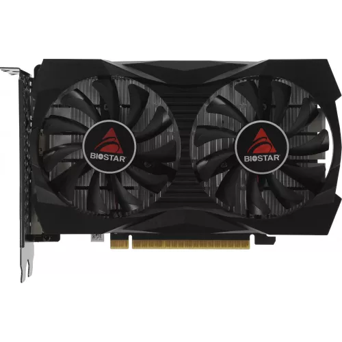Видеокарта Biostar PCI-E 3.0 VN1055TF41 NVIDIA GeForce GTX 1050TI 4Gb 128bit GDDR5 1291/7008 DVIx1 HDMIx1 DPx1 HDCP Ret
