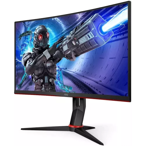 Монитор AOC 27" Gaming C27G2ZE черный/красный VA LED 0.5ms 16:9 HDMI матовая 300cd 178гр/178гр 1920x1080 240Hz FreeSync Premium DP FHD 5.5кг