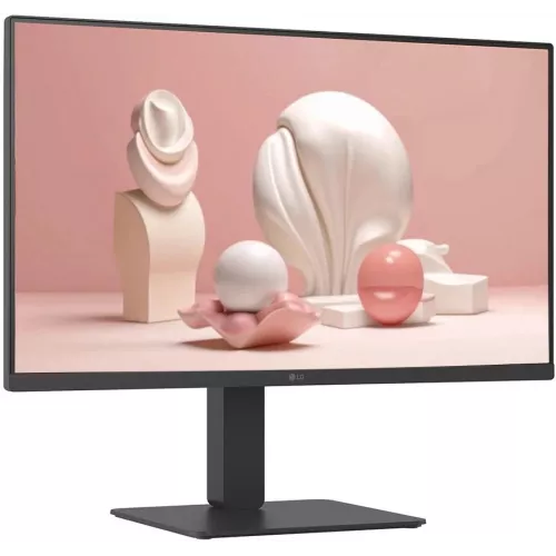 Монитор LG 27" 27BA65QB-B черный IPS LED 16:9 HDMI M/M матовая HAS Piv 1000:1 350cd 178гр/178гр 2560x1440 100Hz DP 2K USB 7кг