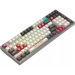 Клавиатура A4Tech WS98 Pixels механическая темно-серый/белый USB беспроводная BT/Radio for gamer LED (WS98)