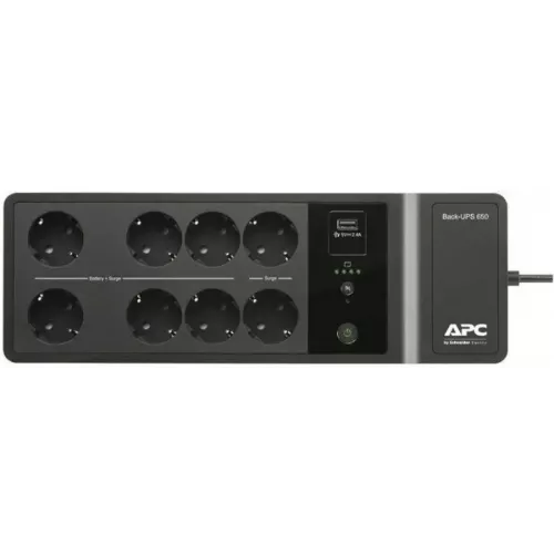 Источник бесперебойного питания APC Back-UPS BE650G2-GR 400Вт 650ВА черный