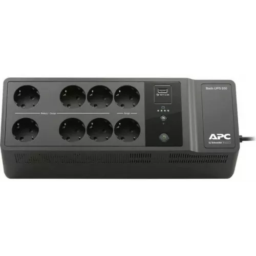 Источник бесперебойного питания APC Back-UPS BE650G2-GR 400Вт 650ВА черный