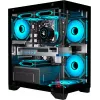Корпус Bloody BD-CC103 черный без БП mATX 7x120mm 1xUSB2.0 1xUSB3.0 audio bott PSU