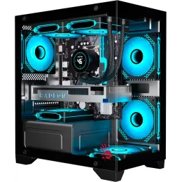 Корпус Bloody BD-CC103 черный без БП mATX 7x120mm 1xUSB2.0 1xUSB3.0 audio bott PSU