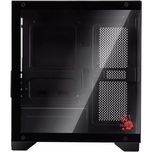 Корпус Bloody BD-CC103 черный без БП mATX 7x120mm 1xUSB2.0 1xUSB3.0 audio bott PSU