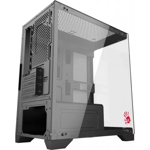Корпус Bloody BD-CC103 черный без БП mATX 7x120mm 1xUSB2.0 1xUSB3.0 audio bott PSU