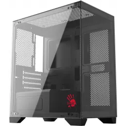 Корпус Bloody BD-CC103 черный без БП mATX 7x120mm 1xUSB2.0 1xUSB3.0 audio bott PSU