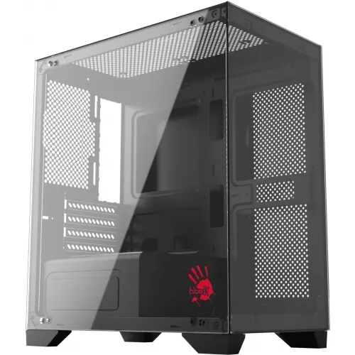 Корпус Bloody BD-CC103 черный без БП mATX 7x120mm 1xUSB2.0 1xUSB3.0 audio bott PSU