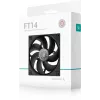 Вентилятор для корпуса Deepcool FT14 140х140x25 черный 4-pin 25.1дБ (R-FT14-BKWPN1-G) Ret