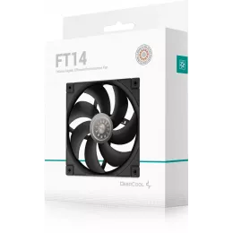 Вентилятор для корпуса Deepcool FT14 140х140x25 черный 4-pin 25.1дБ (R-FT14-BKWPN1-G) Ret