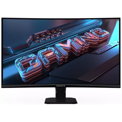 Монитор Gigabyte 27" GS27FC черный VA LED 16:9 HDMI полуматовая 3000:1 250cd 178гр/178гр 1920x1080 180Hz FreeSync Premium DP FHD 4.53кг