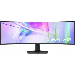 Монитор Samsung 49" ViewFinity S9 S49C950UAIXCI черный VA LED 32:9 HDMI M/M матовая HAS Piv 350cd 178гр/178гр 5120x1440 120Hz DP USB 15.6кг