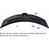 Монитор Samsung 49" ViewFinity S9 S49C950UAIXCI черный VA LED 32:9 HDMI M/M матовая HAS Piv 350cd 178гр/178гр 5120x1440 120Hz DP USB 15.6кг