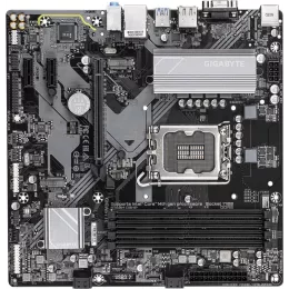 Материнская плата Gigabyte B760M D3HP Soc-1700 Intel B760 4xDDR5 mATX AC`97 8ch(7.1) GbLAN RAID+VGA+HDMI+DP