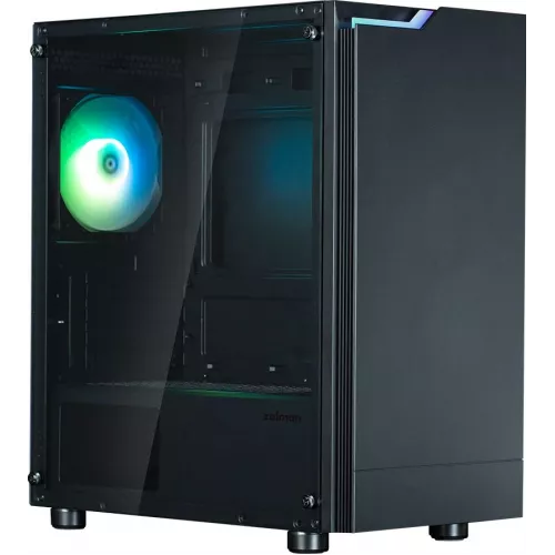 Корпус Zalman T4 Plus черный без БП mATX 6x120mm 1x140mm 1xUSB2.0 2xUSB3.0 audio bott PSU