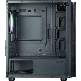 Корпус Zalman T4 Plus черный без БП mATX 6x120mm 1x140mm 1xUSB2.0 2xUSB3.0 audio bott PSU