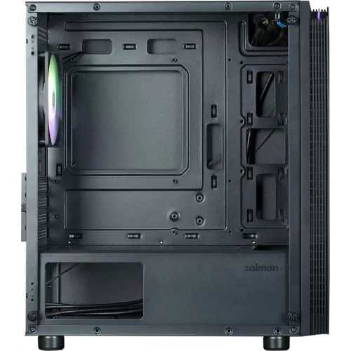 Корпус Zalman T4 Plus черный без БП mATX 6x120mm 1x140mm 1xUSB2.0 2xUSB3.0 audio bott PSU
