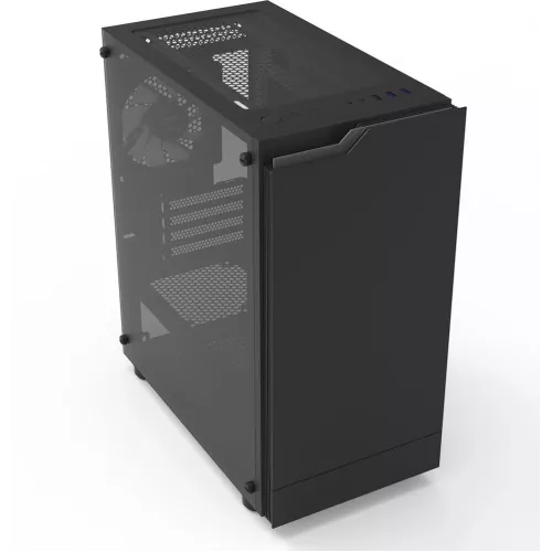 Корпус Zalman T4 Plus черный без БП mATX 6x120mm 1x140mm 1xUSB2.0 2xUSB3.0 audio bott PSU