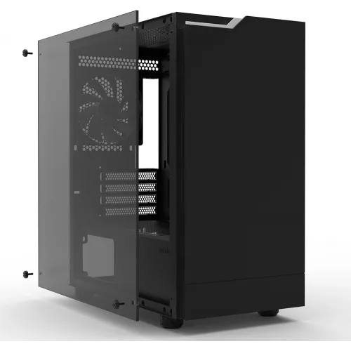 Корпус Zalman T4 Plus черный без БП mATX 6x120mm 1x140mm 1xUSB2.0 2xUSB3.0 audio bott PSU