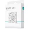 Вентилятор для корпуса Deepcool FD12 120х120x25 белый 4-pin 27.6дБ (R-FD12-WHNPN1-G) Ret