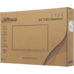 Монитор Dahua 23.8" DHI-LM24-A201H черный IPS LED 5ms 16:9 HDMI M/M матовая 1000:1 250cd 178гр/178гр 1920x1080 100Hz VGA DP FHD 3.1кг