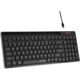 Клавиатура A4Tech FBX70C черный USB беспроводная BT/Radio slim