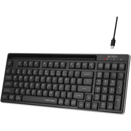 Клавиатура A4Tech FBX70C черный USB беспроводная BT/Radio slim