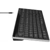 Клавиатура A4Tech FBX70C черный USB беспроводная BT/Radio slim