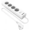 Сетевой фильтр Philips CHP2145WB/51 3м (4 розетки) белый (коробка)