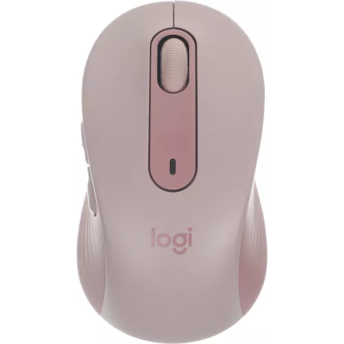 Мышь Logitech M650 розовый оптическая 4000dpi беспров. BT/Radio USB 4but (910-006391)