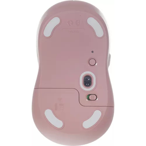 Мышь Logitech M650 розовый оптическая 4000dpi беспров. BT/Radio USB 4but (910-006391)