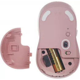 Мышь Logitech M650 розовый оптическая 4000dpi беспров. BT/Radio USB 4but (910-006391)