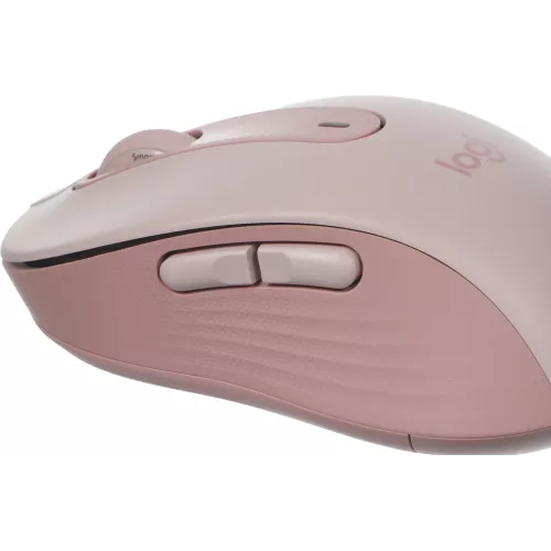 Мышь Logitech M650 розовый оптическая 4000dpi беспров. BT/Radio USB 4but (910-006391)