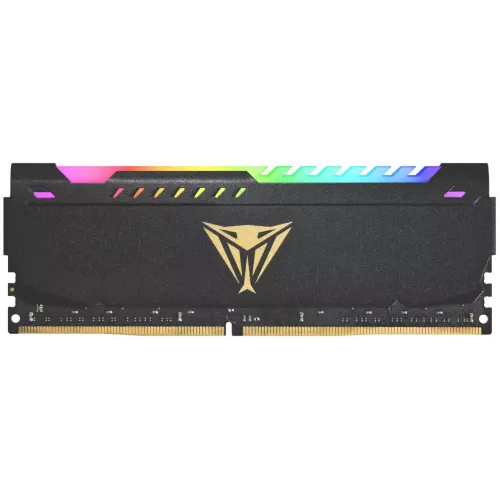 Память DDR4 32GB 3200MHz Patriot PVSR432G320C8 Viper Steel RGB RTL Gaming PC4-25600 CL18 DIMM 288-pin 1.35В dual rank с радиатором Ret