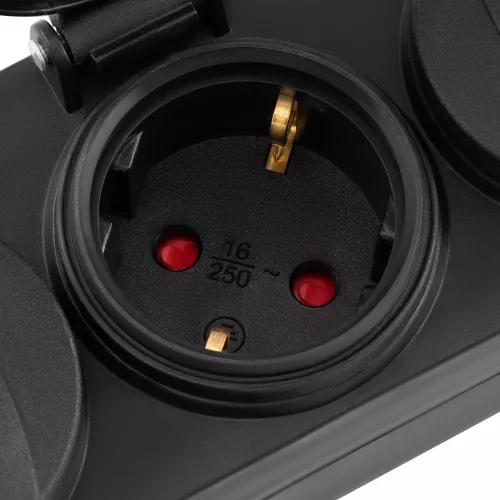 Сетевой удлинитель Buro BU-PS3.20/B 20м (3 розетки) оранжевый (пакет ПЭ)