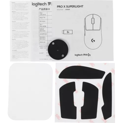 Мышь Logitech G Pro X Superlight розовый оптическая 25600dpi беспров. USB 4but (910-005960)