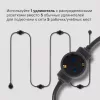 Сетевой удлинитель Buro BU-PDS5.5/B 5м (5 розеток) черный (пакет ПЭ)