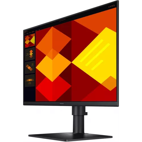 Монитор Samsung 24" Essential S4 S24D400GAIXCI черный IPS LED 16:9 HDMI матовая HAS Piv 1000:1 250cd 178гр/178гр 1920x1080 100Hz DP FHD USB 3.5кг